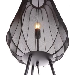 Stehleuchte AMAL In Schwarz -Zuhause Dekoration Store butlers stehleuchte amal in schwarz 3