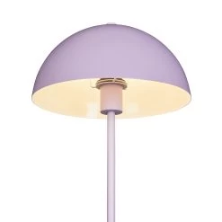 Stehleuchte TOPEE In Violett -Zuhause Dekoration Store butlers stehleuchte topee in violett 2