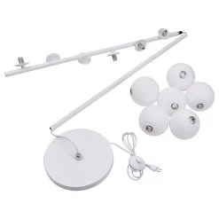 Stehleuchte VETLE In Weiß -Zuhause Dekoration Store butlers stehleuchte vetle in weiss 10