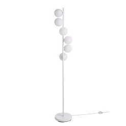 Stehleuchte VETLE In Weiß -Zuhause Dekoration Store butlers stehleuchte vetle in weiss 2