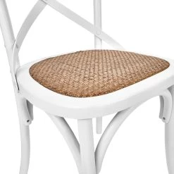 Stuhl 2er-Set Weiß CROSS COUNTRY In Weiß -Zuhause Dekoration Store butlers stuhl 2er set weiss cross country in weiss 4