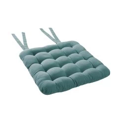 Stuhlkissen Mit Bändchen L 35 X B 37cm SOLID In Türkis 8 Stuhlkissen Mit Bändchen L 35 X B 37cm SOLID In Türkis -Zuhause Dekoration Store butlers stuhlkissen mit bandchen l 35 x b 37cm solid in turkis 2