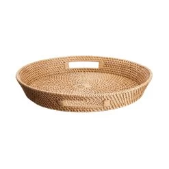 Tablett L 35 X B 6cm RONDA In Natur -Zuhause Dekoration Store butlers tablett l 35 x b 6cm ronda in natur 3