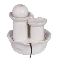 Tischbrunnen BALANCE Modern In Beige -Zuhause Dekoration Store butlers tischbrunnen balance modern in beige 3