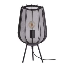 Tischleuchte AMAL In Schwarz -Zuhause Dekoration Store butlers tischleuchte amal in schwarz 1