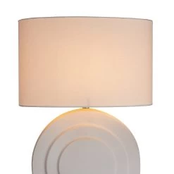 Tischleuchte ARTISTA In Weiß -Zuhause Dekoration Store butlers tischleuchte artista in weiss 5