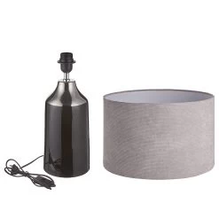 Tischleuchte FRONT ROW In Grau -Zuhause Dekoration Store butlers tischleuchte front row in grau 13