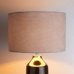 Tischleuchte FRONT ROW In Grau -Zuhause Dekoration Store butlers tischleuchte front row in grau 4