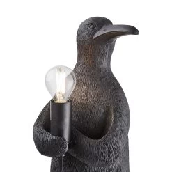 Tischleuchte RINALDO Pinguin In Schwarz -Zuhause Dekoration Store butlers tischleuchte rinaldo pinguin in schwarz 10