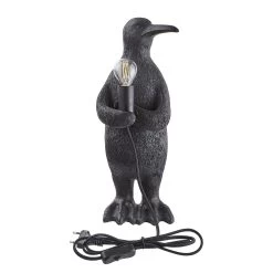 Tischleuchte RINALDO Pinguin In Schwarz -Zuhause Dekoration Store butlers tischleuchte rinaldo pinguin in schwarz 8