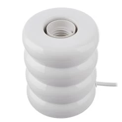 Tischleuchte STILO In Weiß -Zuhause Dekoration Store butlers tischleuchte stilo in weiss 3