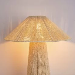 Tischleuchte WEAVER In Beige -Zuhause Dekoration Store butlers tischleuchte weaver in beige 6