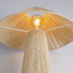 Tischleuchte WEAVER In Beige -Zuhause Dekoration Store butlers tischleuchte weaver in beige 7