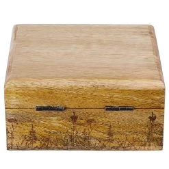 Truhe FLOWER BOX In Braun -Zuhause Dekoration Store butlers truhe flower box in braun 3