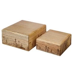 Truhe FLOWER BOX In Braun -Zuhause Dekoration Store butlers truhe flower box in braun 4