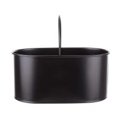 Universal-Box B 32 X T 19cm ZINC In Schwarz -Zuhause Dekoration Store butlers universal box b 32 x t 19cm zinc in schwarz 2