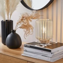 Vase Höhe 23cm LIV In Schwarz -Zuhause Dekoration Store butlers vase hohe 23cm liv in schwarz 3