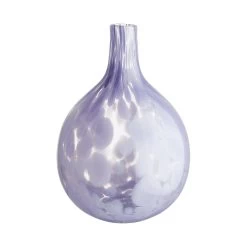 Vase Rund Höhe 34cm BLUEBLOSSOM In Pastelllila -Zuhause Dekoration Store butlers vase rund hohe 34cm blueblossom in pastelllila 2
