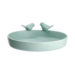 Vogelbad Ø23cm BIRDS PLACE In Salbei