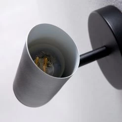 Wandleuchte INSPYR In Schwarz -Zuhause Dekoration Store butlers wandleuchte inspyr in schwarz 8