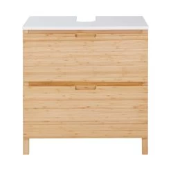 Waschbeckenunterschrank Mit Schublade WHITE SANDS In Natur-Weiß -Zuhause Dekoration Store butlers waschbeckenunterschrank mit schublade white sands in natur weiss 4