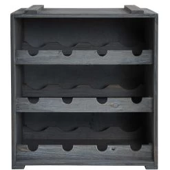 Weinregal VINOTHEK In Hellgrau -Zuhause Dekoration Store butlers weinregal vinothek in hellgrau 4