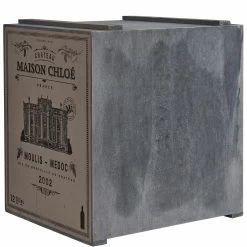 Weinregal VINOTHEK In Taupe -Zuhause Dekoration Store butlers weinregal vinothek in taupe 6