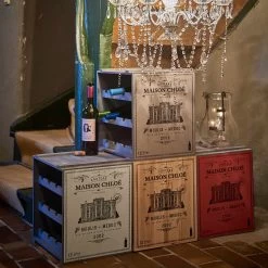Weinregal VINOTHEK In Taupe -Zuhause Dekoration Store butlers weinregal vinothek in taupe 8