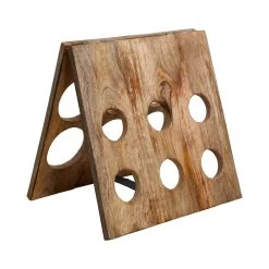 Weinregal Zum Aufstellen MANGO DAYS In Braun -Zuhause Dekoration Store butlers weinregal zum aufstellen mango days in braun 2