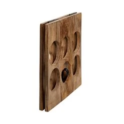 Weinregal Zum Aufstellen MANGO DAYS In Braun -Zuhause Dekoration Store butlers weinregal zum aufstellen mango days in braun 3