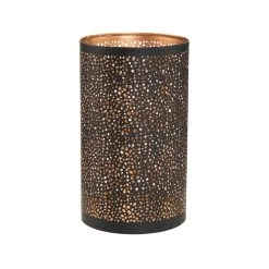 Windlicht-Set 2 Tlg. LUMINOUS In Schwarz-Gold -Zuhause Dekoration Store butlers windlicht set 2 tlg luminous in schwarz gold 1