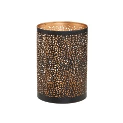 Windlicht-Set 2 Tlg. LUMINOUS In Schwarz-Gold -Zuhause Dekoration Store butlers windlicht set 2 tlg luminous in schwarz gold 2